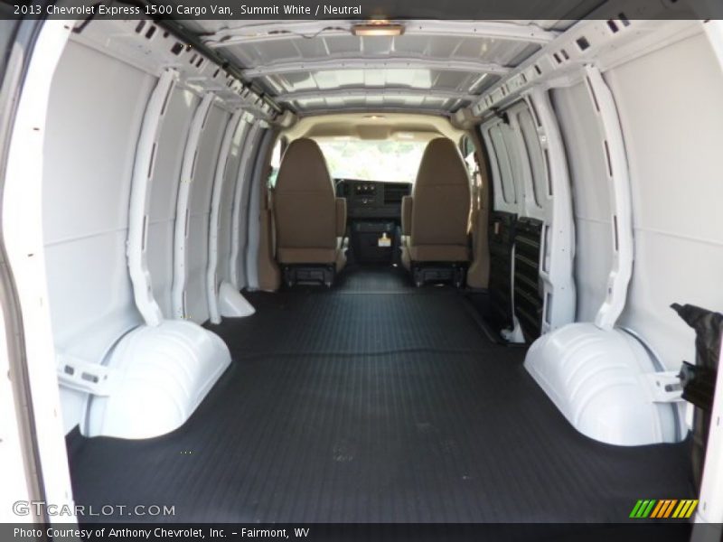 Summit White / Neutral 2013 Chevrolet Express 1500 Cargo Van
