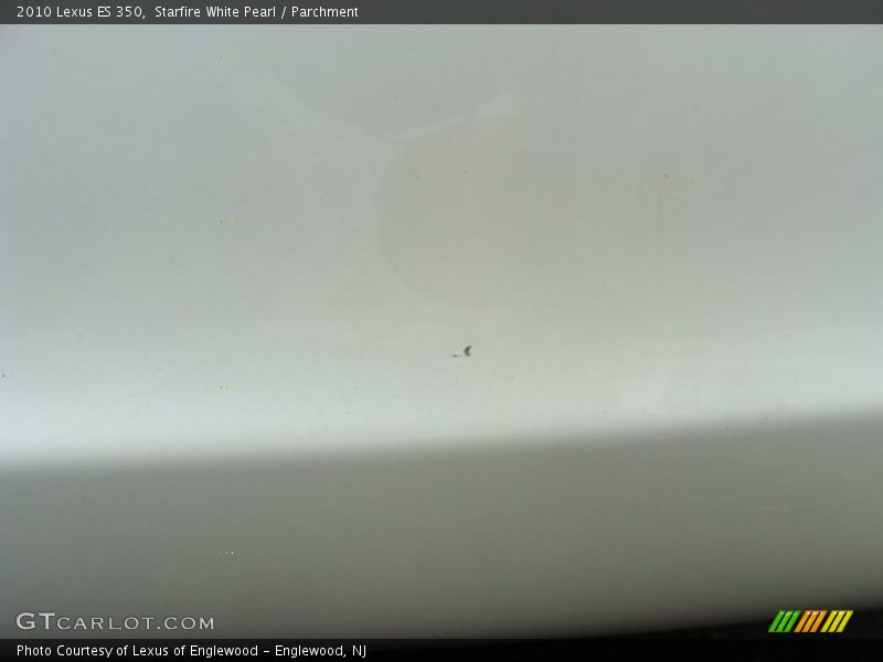 Starfire White Pearl / Parchment 2010 Lexus ES 350