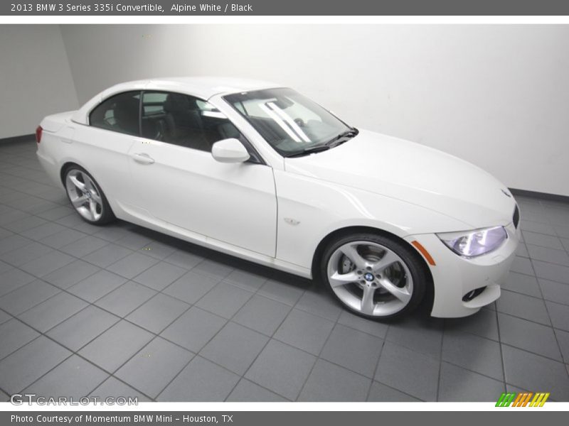 Alpine White / Black 2013 BMW 3 Series 335i Convertible