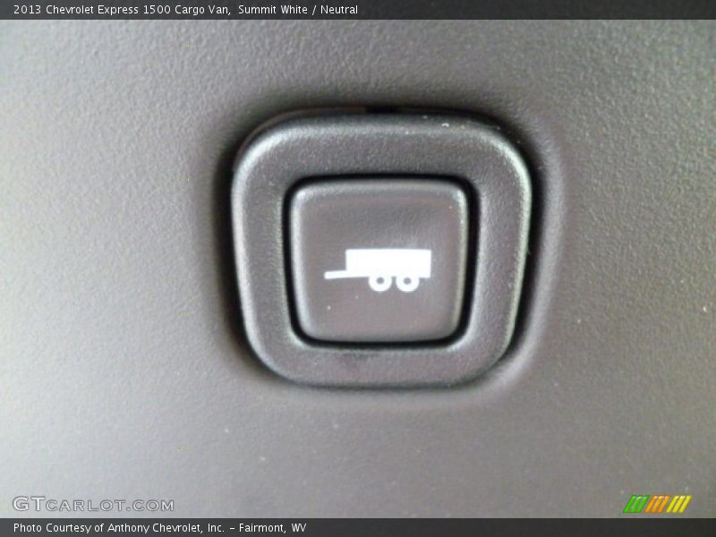 Summit White / Neutral 2013 Chevrolet Express 1500 Cargo Van