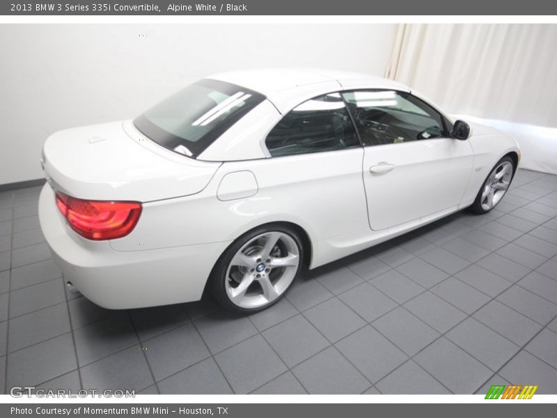 Alpine White / Black 2013 BMW 3 Series 335i Convertible