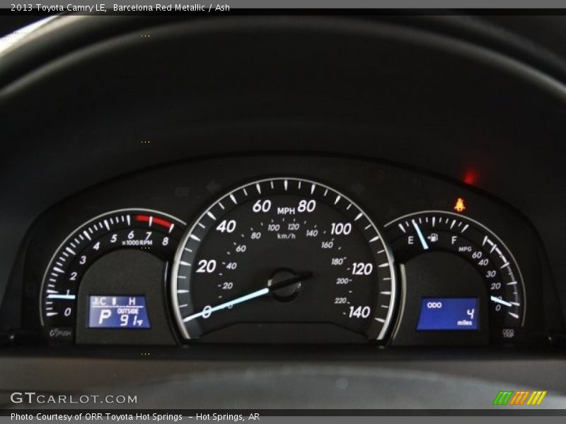  2013 Camry LE LE Gauges