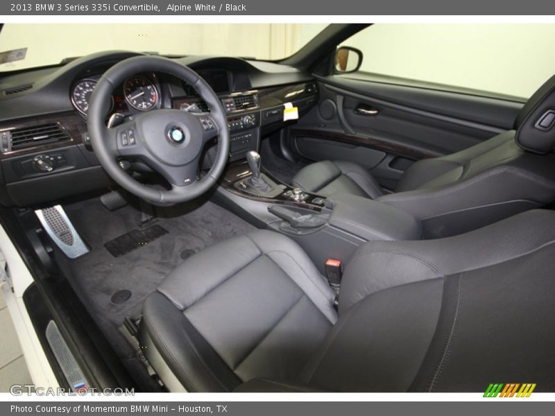 Alpine White / Black 2013 BMW 3 Series 335i Convertible