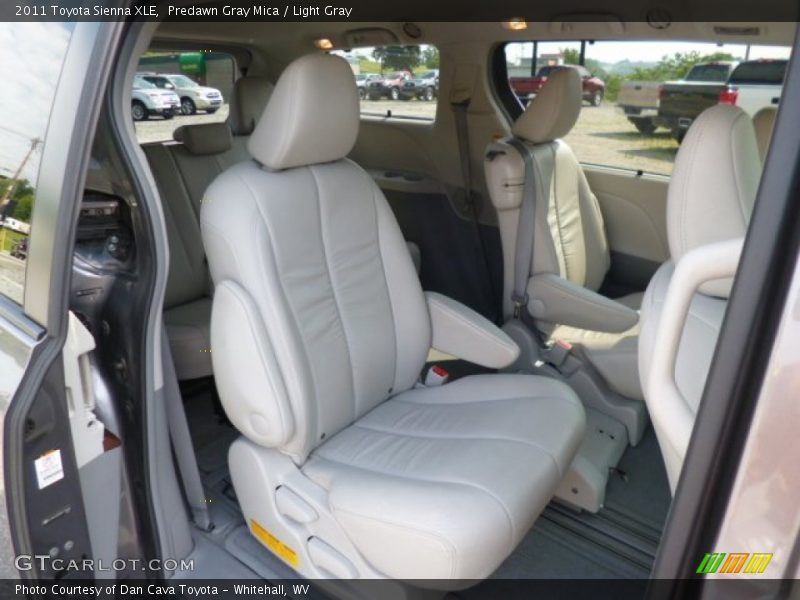 Predawn Gray Mica / Light Gray 2011 Toyota Sienna XLE
