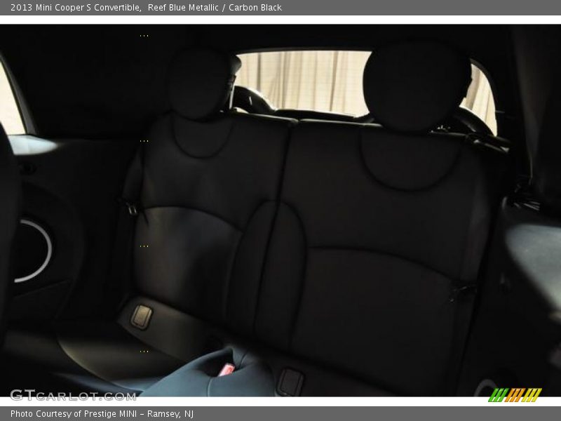 Reef Blue Metallic / Carbon Black 2013 Mini Cooper S Convertible