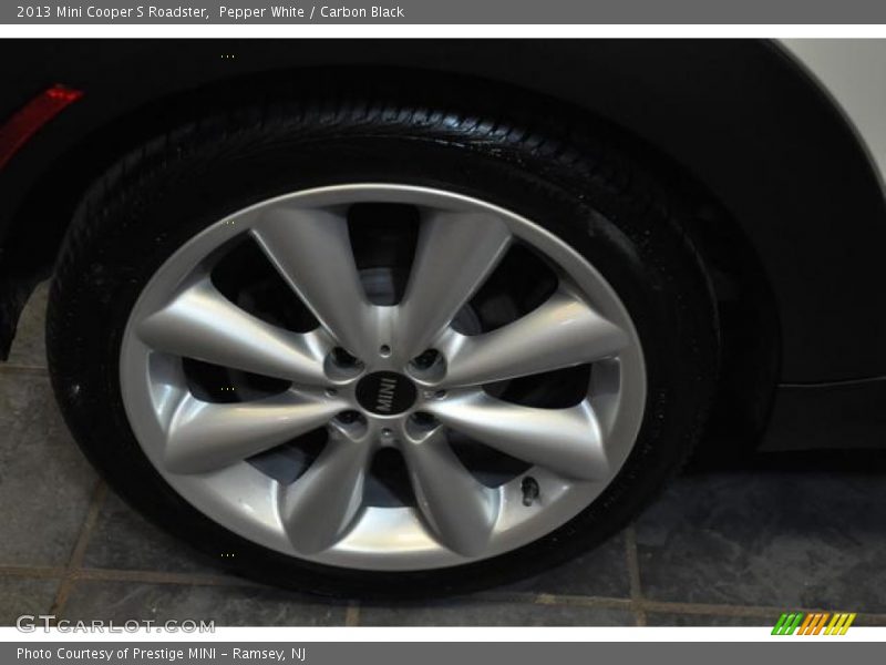 Pepper White / Carbon Black 2013 Mini Cooper S Roadster