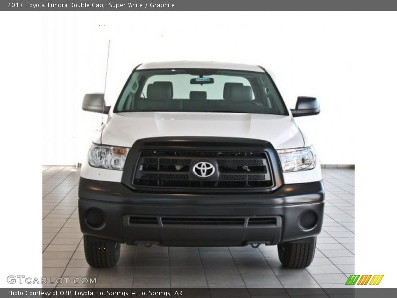Super White / Graphite 2013 Toyota Tundra Double Cab