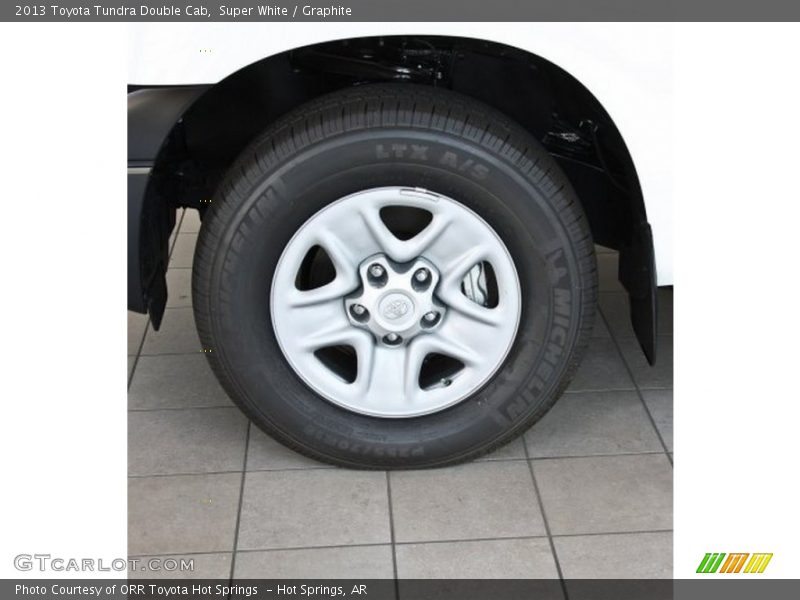 Super White / Graphite 2013 Toyota Tundra Double Cab