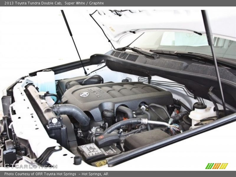 Super White / Graphite 2013 Toyota Tundra Double Cab
