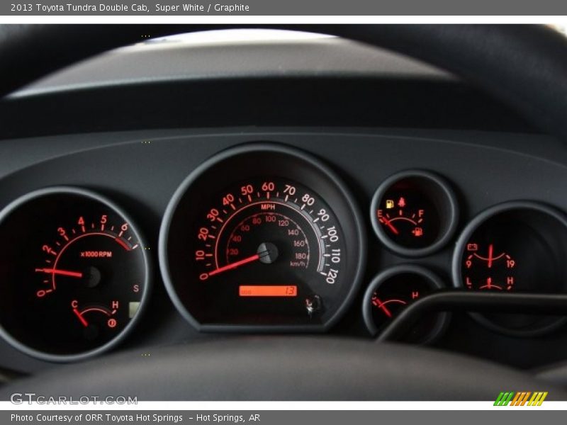 Super White / Graphite 2013 Toyota Tundra Double Cab