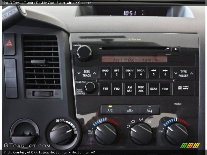 Super White / Graphite 2013 Toyota Tundra Double Cab