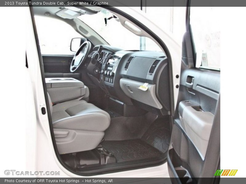 Super White / Graphite 2013 Toyota Tundra Double Cab