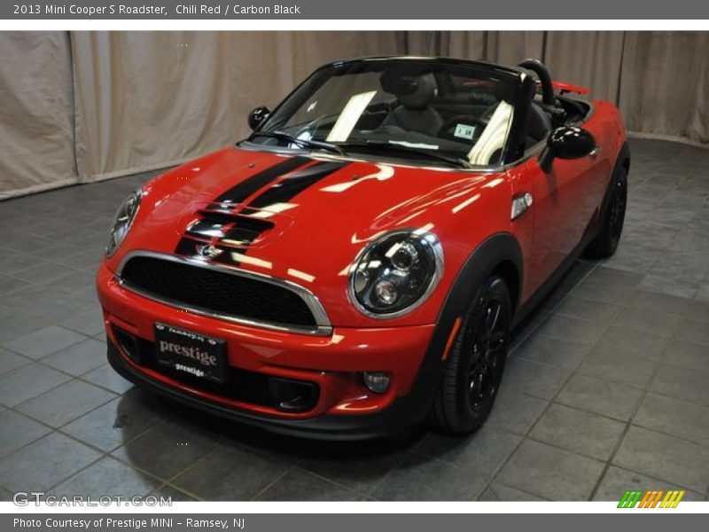 Chili Red / Carbon Black 2013 Mini Cooper S Roadster