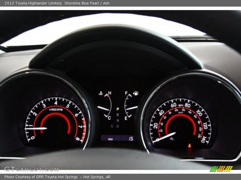 Shoreline Blue Pearl / Ash 2013 Toyota Highlander Limited