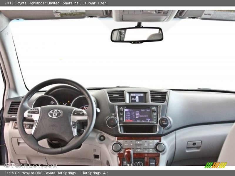 Shoreline Blue Pearl / Ash 2013 Toyota Highlander Limited
