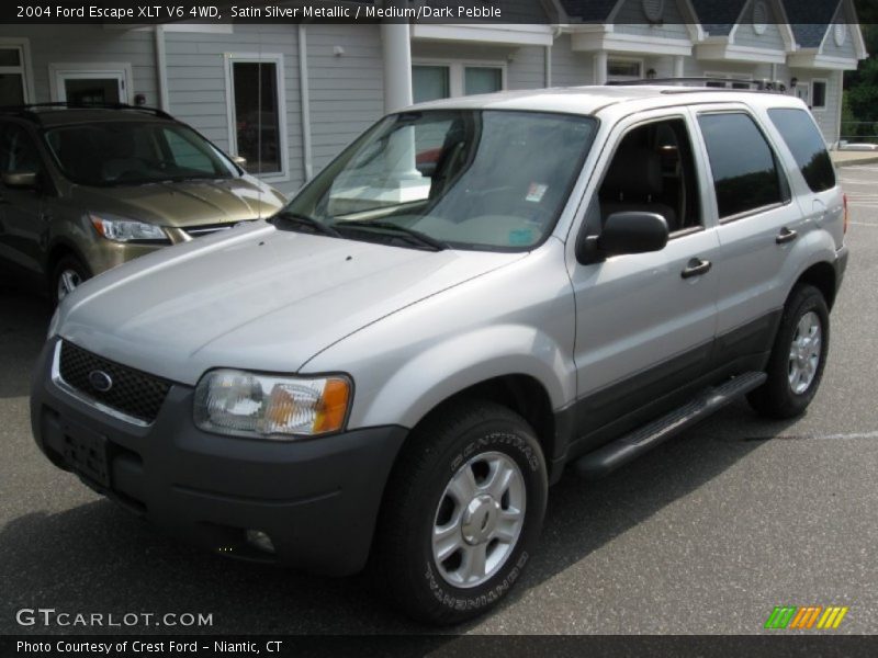 Satin Silver Metallic / Medium/Dark Pebble 2004 Ford Escape XLT V6 4WD