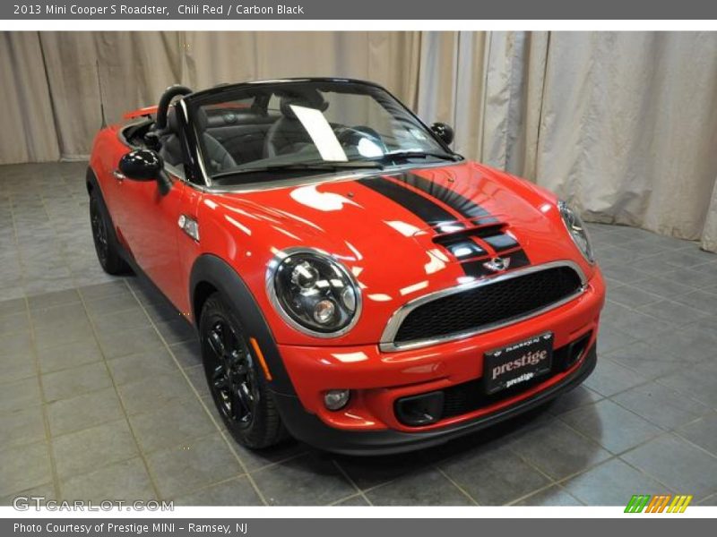 Chili Red / Carbon Black 2013 Mini Cooper S Roadster
