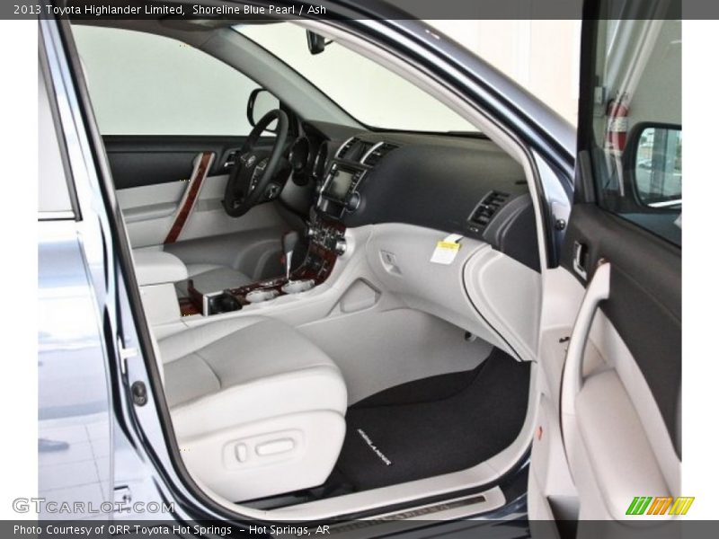 Shoreline Blue Pearl / Ash 2013 Toyota Highlander Limited