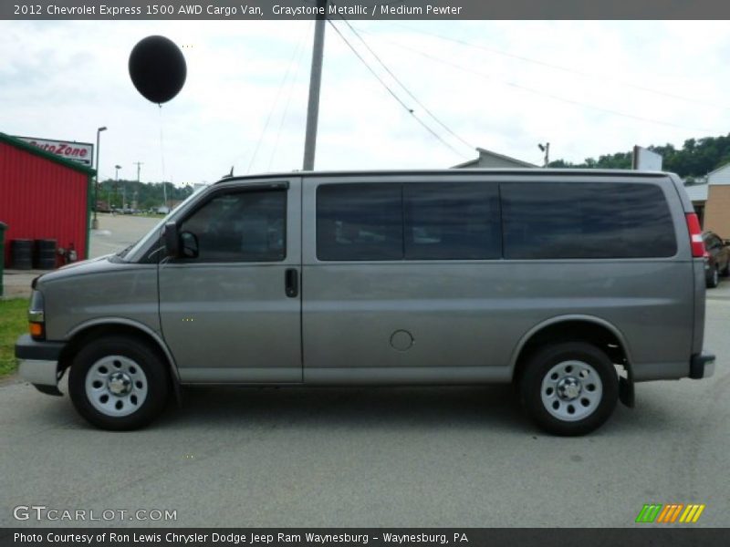  2012 Express 1500 AWD Cargo Van Graystone Metallic