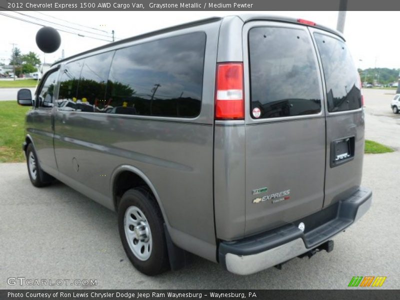  2012 Express 1500 AWD Cargo Van Graystone Metallic