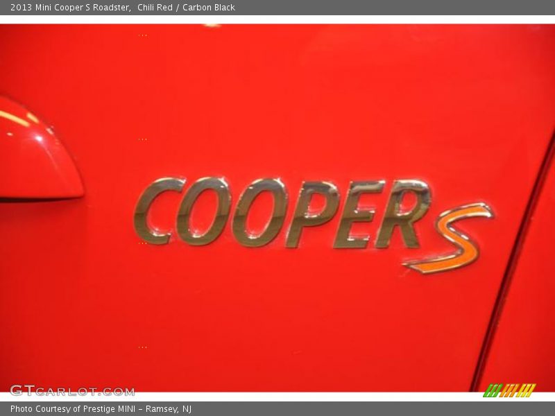 Chili Red / Carbon Black 2013 Mini Cooper S Roadster
