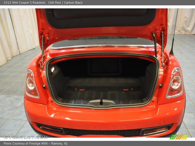 Chili Red / Carbon Black 2013 Mini Cooper S Roadster