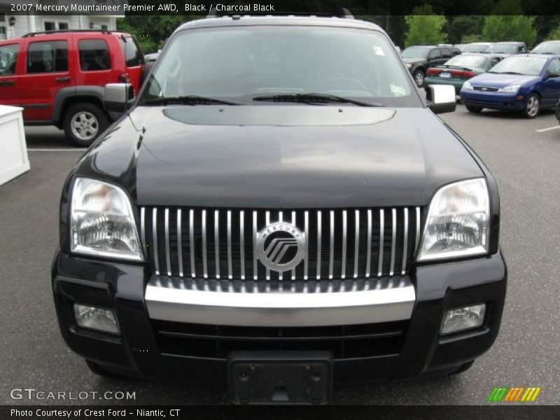 Black / Charcoal Black 2007 Mercury Mountaineer Premier AWD