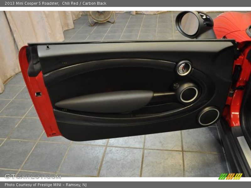 Chili Red / Carbon Black 2013 Mini Cooper S Roadster