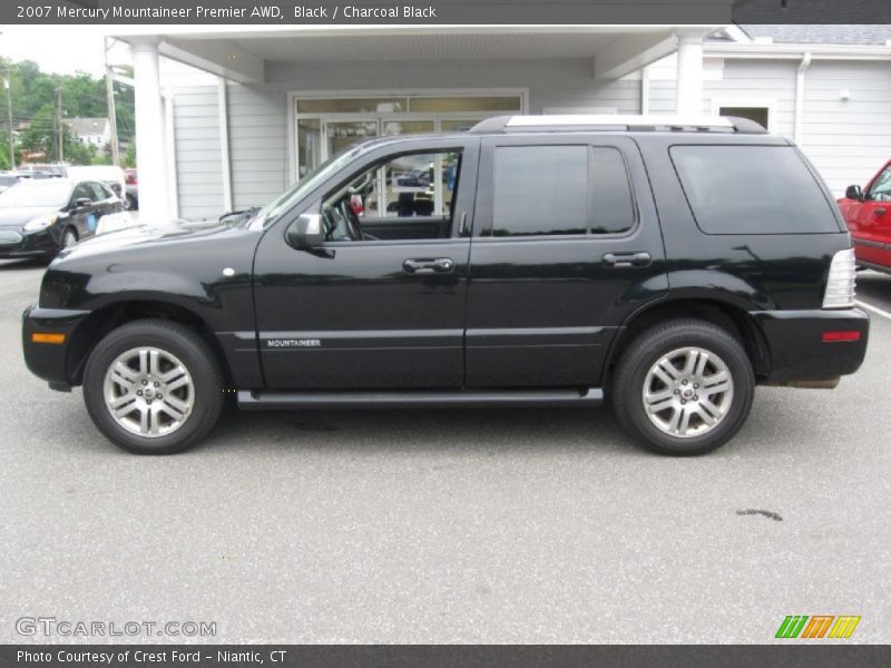 Black / Charcoal Black 2007 Mercury Mountaineer Premier AWD