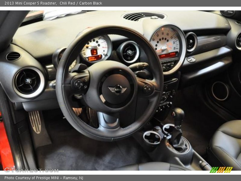 Chili Red / Carbon Black 2013 Mini Cooper S Roadster