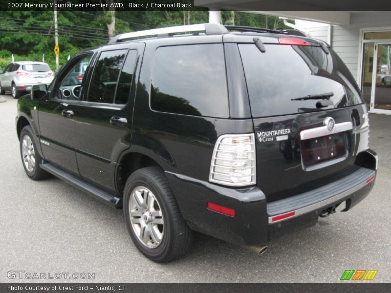Black / Charcoal Black 2007 Mercury Mountaineer Premier AWD