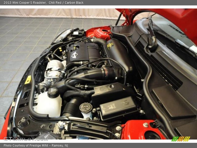 Chili Red / Carbon Black 2013 Mini Cooper S Roadster