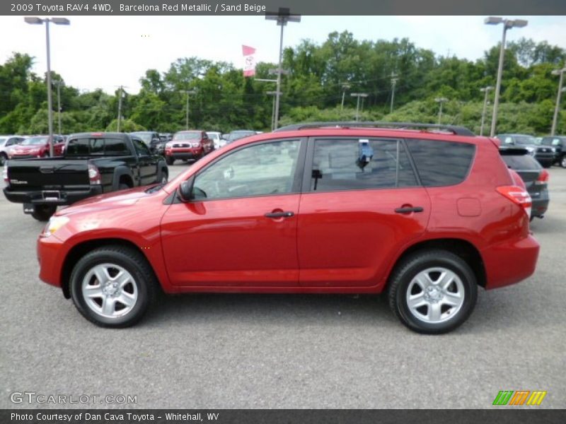  2009 RAV4 4WD Barcelona Red Metallic