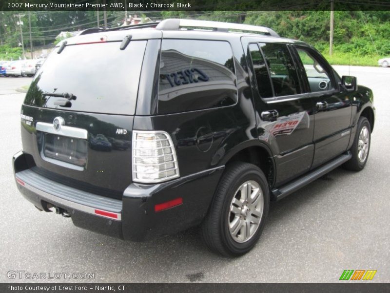 Black / Charcoal Black 2007 Mercury Mountaineer Premier AWD