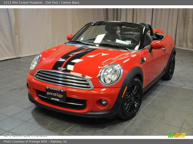 Chili Red / Carbon Black 2013 Mini Cooper Roadster