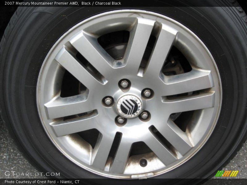 Black / Charcoal Black 2007 Mercury Mountaineer Premier AWD