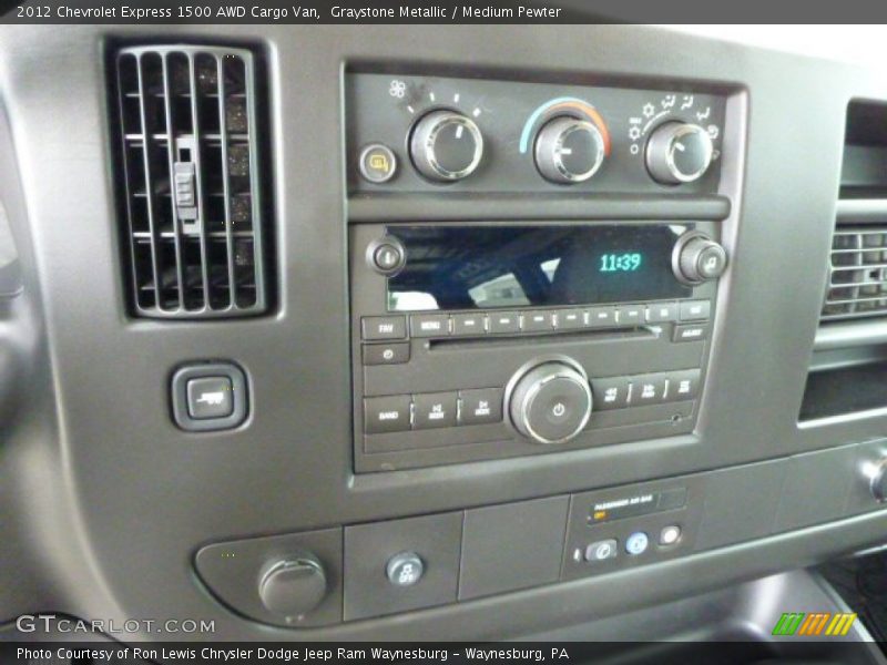Controls of 2012 Express 1500 AWD Cargo Van