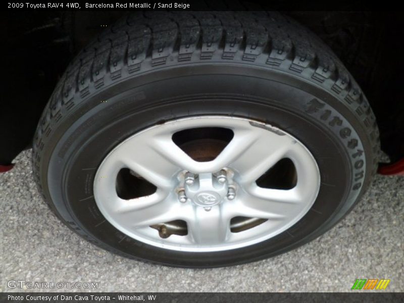 Barcelona Red Metallic / Sand Beige 2009 Toyota RAV4 4WD