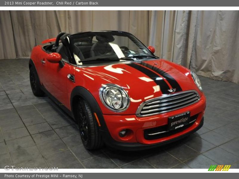 Chili Red / Carbon Black 2013 Mini Cooper Roadster