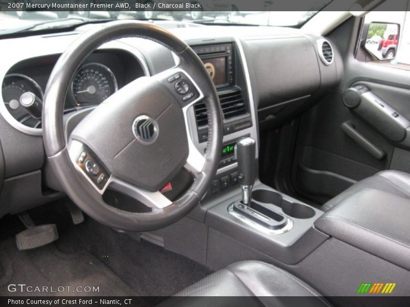 Black / Charcoal Black 2007 Mercury Mountaineer Premier AWD
