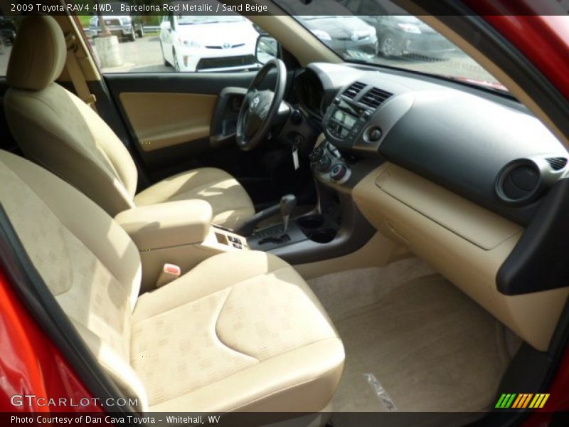 Barcelona Red Metallic / Sand Beige 2009 Toyota RAV4 4WD