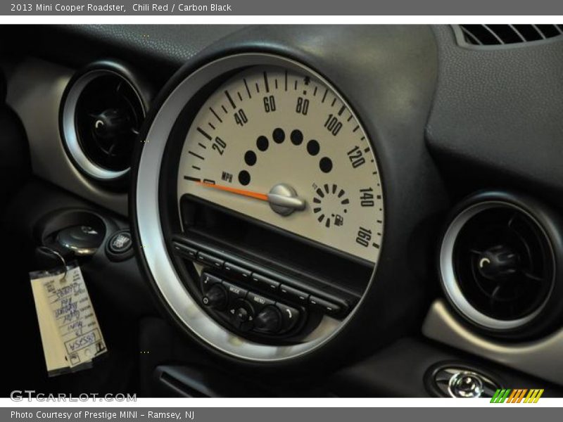 Chili Red / Carbon Black 2013 Mini Cooper Roadster