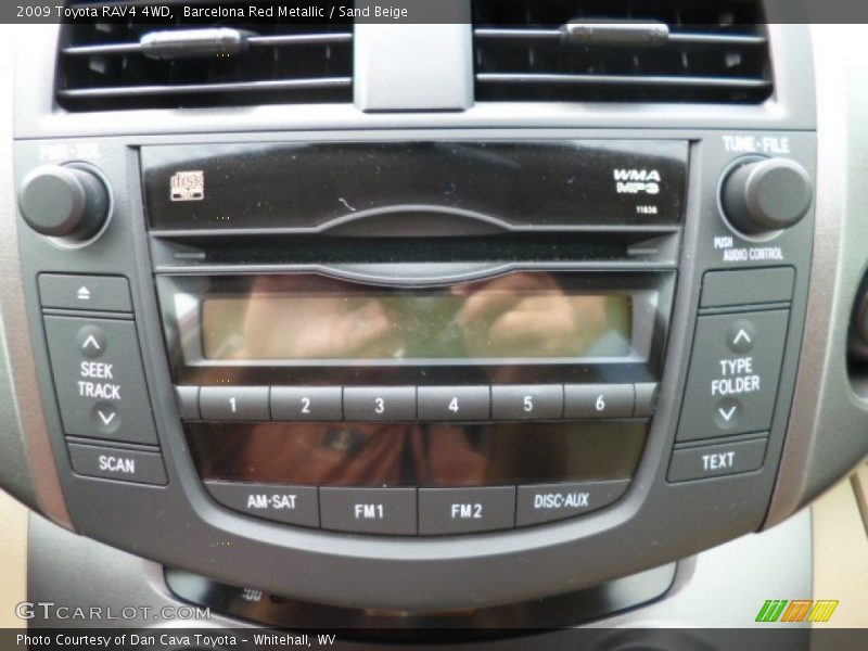 Barcelona Red Metallic / Sand Beige 2009 Toyota RAV4 4WD