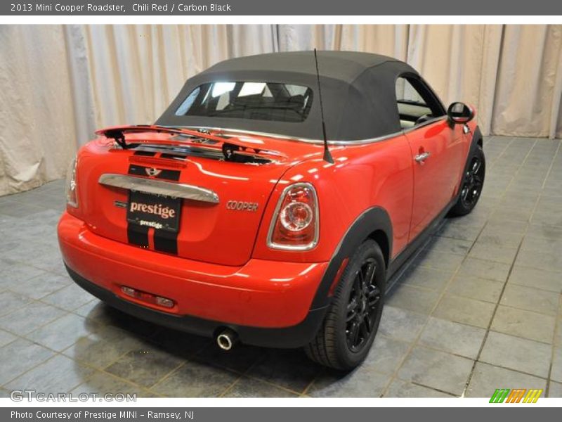 Chili Red / Carbon Black 2013 Mini Cooper Roadster
