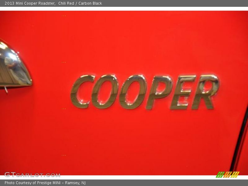 Chili Red / Carbon Black 2013 Mini Cooper Roadster
