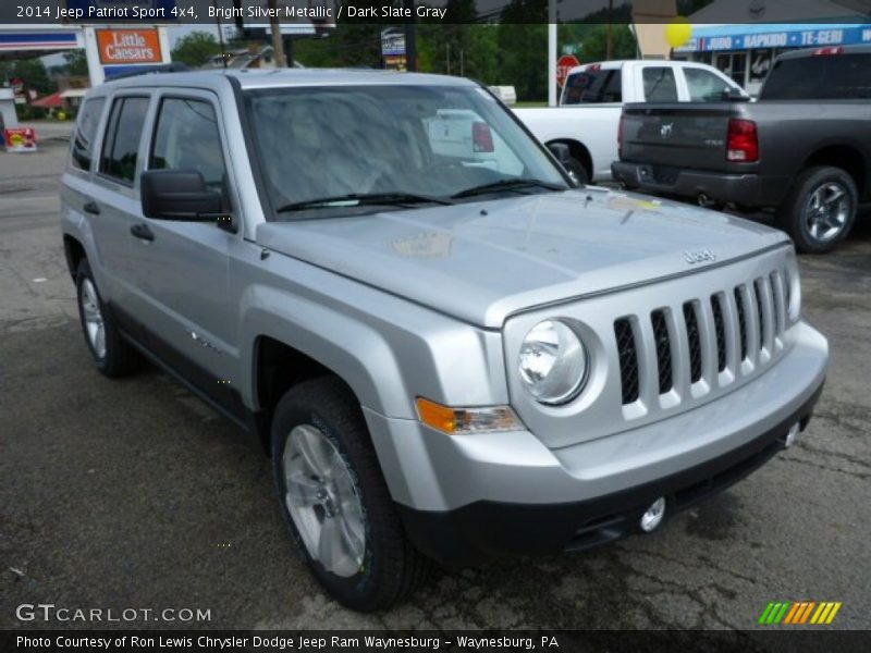 Bright Silver Metallic / Dark Slate Gray 2014 Jeep Patriot Sport 4x4