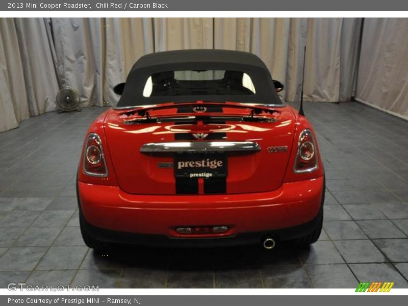 Chili Red / Carbon Black 2013 Mini Cooper Roadster