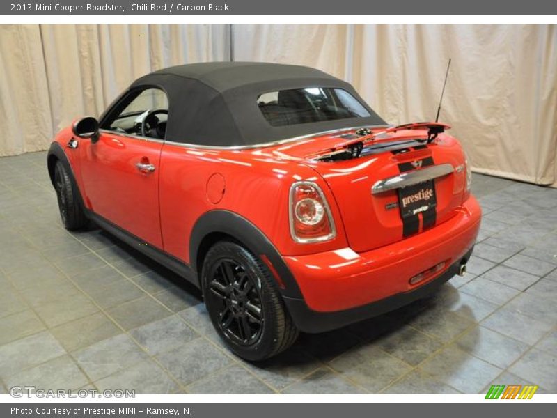 Chili Red / Carbon Black 2013 Mini Cooper Roadster
