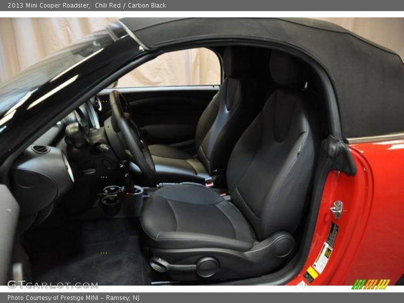 Chili Red / Carbon Black 2013 Mini Cooper Roadster