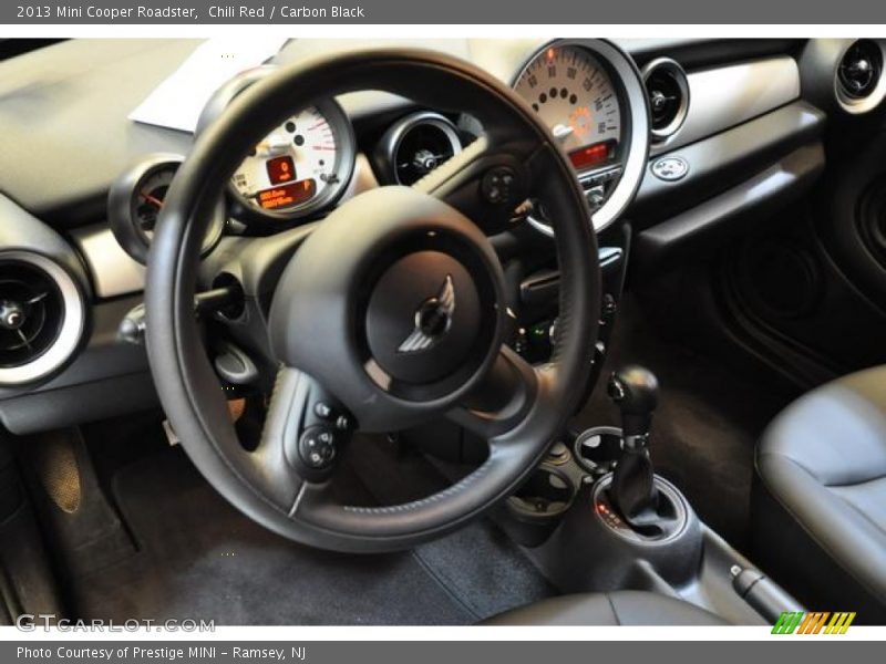 Chili Red / Carbon Black 2013 Mini Cooper Roadster